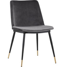 Стул Stool Group Мелисса велюр темно-серый