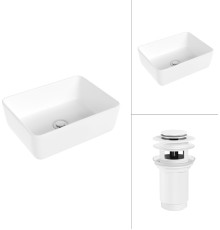 Умывальник Lauter 21674B + клапан 21190W