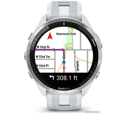 Умные часы Garmin Forerunner 965 белый/серый