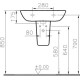 Умывальник Vitra S20 60x46 [5503B003-0001]