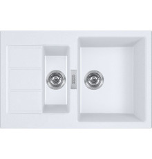 Кухонная мойка Franke Sirius 2.0 S2D 651-78 Tectonite 143.0628.385 белый