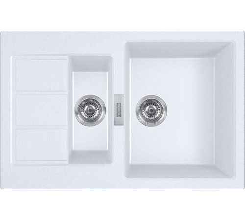 Кухонная мойка Franke Sirius 2.0 S2D 651-78 Tectonite 143.0628.385 белый