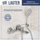 Смеситель Lauter Allure 21CK6618C с лейкой Nevada 21S10146