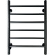 Полотенцесушитель Ростела Виктория 50x70/6 с диммером, черный левый