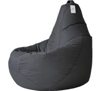 Кресло-мешок Mio Tesoro Груша XL GF-110x80-CH черный