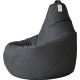 Кресло-мешок Mio Tesoro Груша XL GF-110x80-CH черный