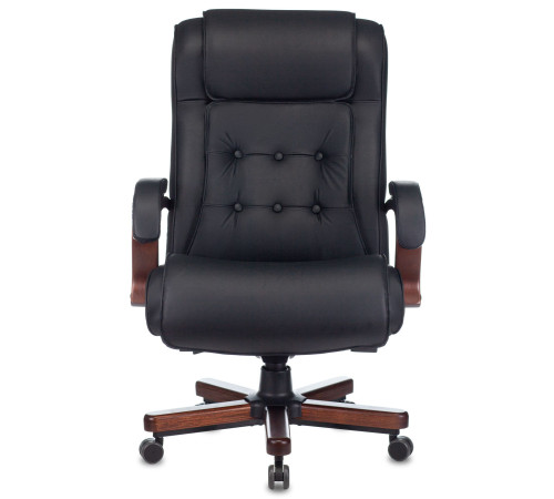 Кресло Бюрократ T-9926WALNUT черный