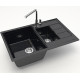 Кухонная мойка MARRBAXX Карельский камень модель 210/Q4 F210Q004 черный