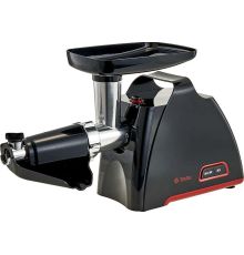 Мясорубка Delta DL-6105M черный/красный