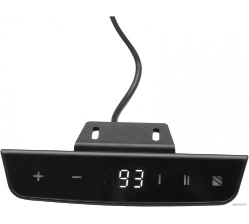 Стол Smartstol Slim 140x80x1.8 черный/белый