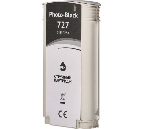 Картридж Sakura Printing SIB3P23A аналог HP 727 Photo Black