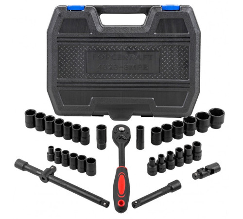 Набор трещотка с головками ForceKraft FK-4323-3MPB 32 предмета