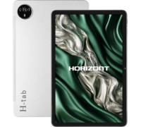 Планшет Horizont H-Tab 1+ 8GB/128GB LTE с чехлом, клавиатурой и стилусом, серебристый
