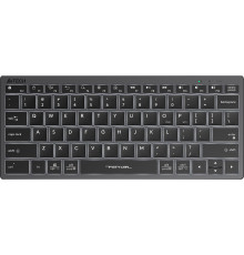 Клавиатура A4Tech Fstyler FX61 серый/черный
