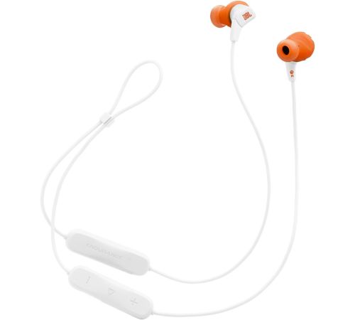 Наушники JBL Endurance Run 3 Wireless белый/оранжевый