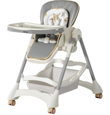 Высокий стульчик Nino Honey серый