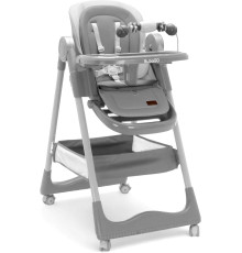Высокий стульчик Bubago Albert BG 138-1 серый