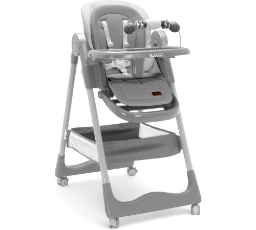 Высокий стульчик Bubago Albert BG 138-1 серый