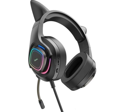 Наушники Hoco W107 призрачный кот