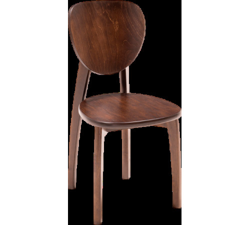 Стул Woodville Окава венге коричневый жесткий