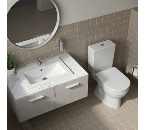 Умывальник Керамин Бергамо Нова 50 ФС мебельный, фаянс