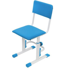 Ученический стул Polini Kids City/Smart S белый/синий