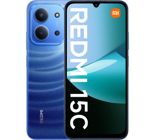 Телефон Xiaomi Redmi 15C 4G 4GB/256GB международная версия синий