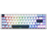 Клавиатура Ajazz AK680 Max 8+1K белый/голубой/темно-синий