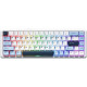 Клавиатура Ajazz AK680 Max 8+1K белый/голубой/темно-синий