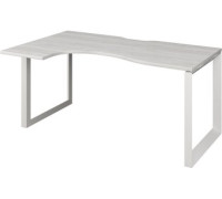 Стол Программа Техно Аргентум-МП НТМП.О-040 левый сосна винтер/белый