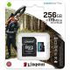Карта памяти Kingston Canvas Go! Plus microSDXC 256GB SDCG3/256GB с адаптером