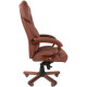 Кресло CHAIRMAN 406 экопремиум, коричневый