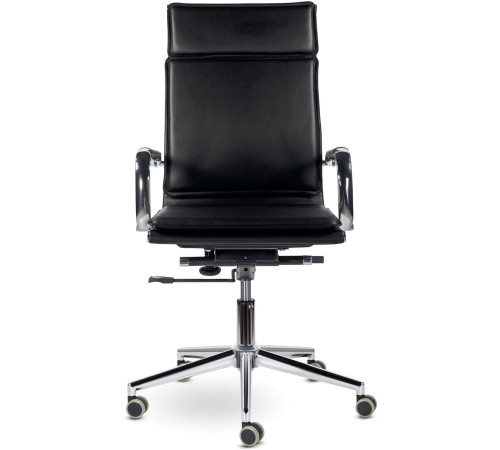 Кресло Brabix Premium Kayman EX-532 экокожа/хром черный