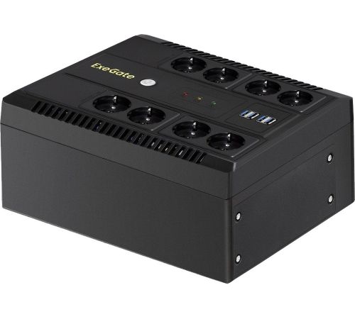Источник бесперебойного питания ExeGate Neo NNB-1000.LED.AVR.8SH.CH EX293855RUS