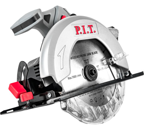 Дисковая циркулярная пила P.I.T. PKS20H-165A без АКБ