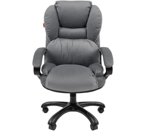 Офисное кресло CHAIRMAN Home 434 Т-55 серый/черный пластик