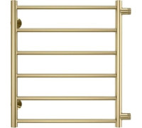 Полотенцесушитель TERMINUS Аврора П6 500x600 бп матовое золото