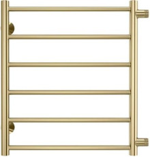 Полотенцесушитель TERMINUS Аврора П6 500x600 бп матовое золото