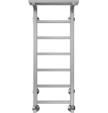 Полотенцесушитель TERMINUS Контур П7 300x800 с полкой хром