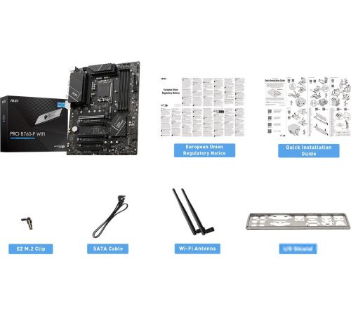 Материнская плата MSI Pro B760-P WiFi