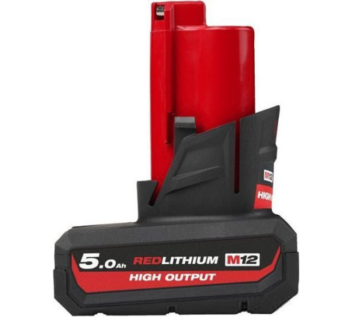 Аккумулятор Milwaukee M12 M12HB5 4932480165 12В/5 Ач