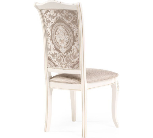 Стул Woodville Керия бежевый/слоновая кость