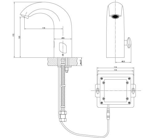Смеситель Lemark Project [LM4656CE]