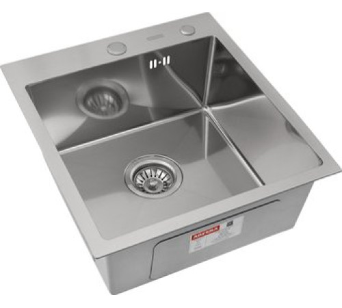 Кухонная мойка ARFEKA ECO AR 450*500 SATIN DECOR MILLET GRAINS