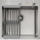Кухонная мойка ARFEKA ECO AR мойка 500*500, коландер, дозатор SATIN