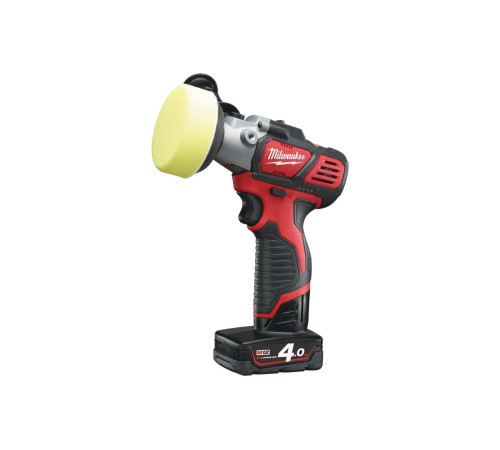 Полировальная машина Milwaukee M12 BPS-421X 4933447799 с 2-мя АКБ, кейс