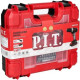 P.I.T. PSR18-D5 + PWS125-C6 шуруповерт, болгарка, 2 АКБ, кейс
