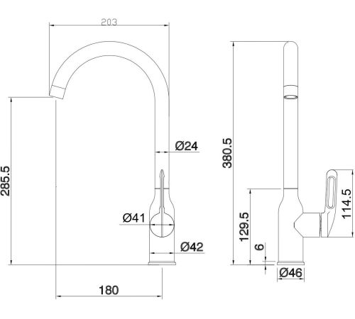 Смеситель Ekko E4063