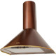 Кухонная вытяжка Elikor Эпсилон 60П-430-П3Л медный антик/золото