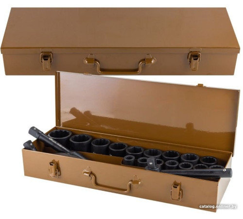 Набор трещотка с головками Forstime FT-6212-9MPB 21 предмет